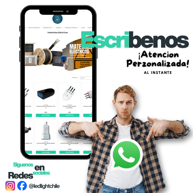 ¿Dudas de Iluminación? ¡Escríbenos al WhatsApp!